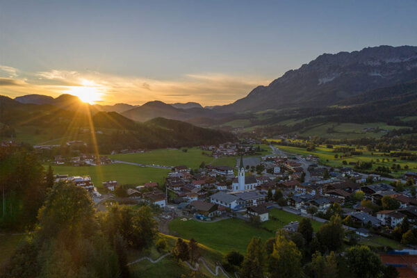 Ellmau Sommer Sonnenuntergang