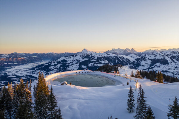 Fleckalmsee Sonnenaufgang