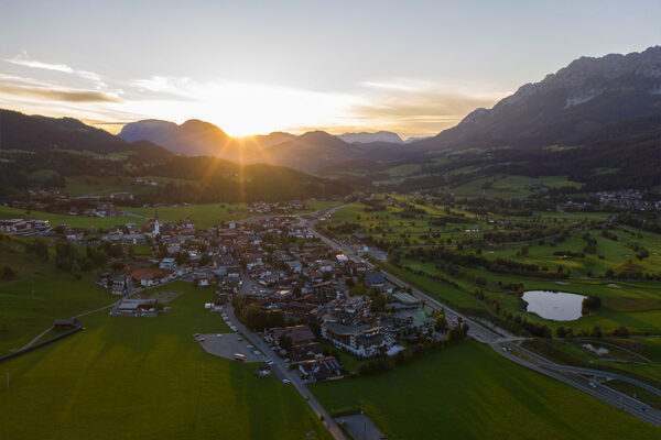 Ellmau Sommer Sonnenuntergang