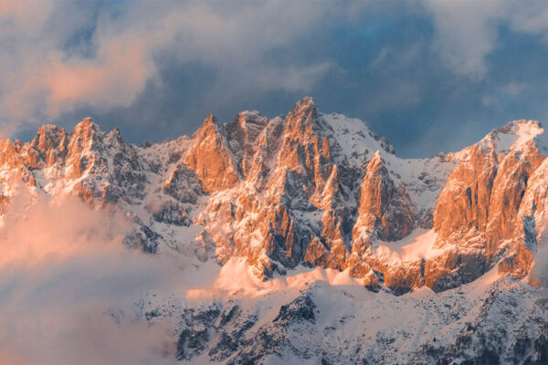 Wilder Kaiser Sunset.