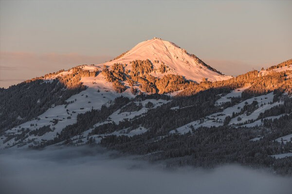 Hohe Salve Morgensonne.