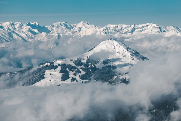 Hohe Salve im Neuschnee.