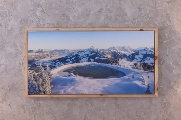 Hahnenkamm Fleckalmsee Winter – Bild 3
