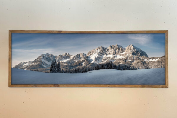 Wilder Kaiser Panorama Wintermorgen. – Bild 3